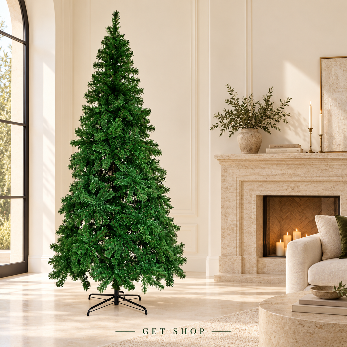 Novogodišnja jelka Nordic Elegance – 240 cm | 1.050 grančica
