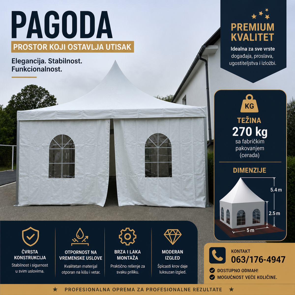 Pagoda 5 * 5