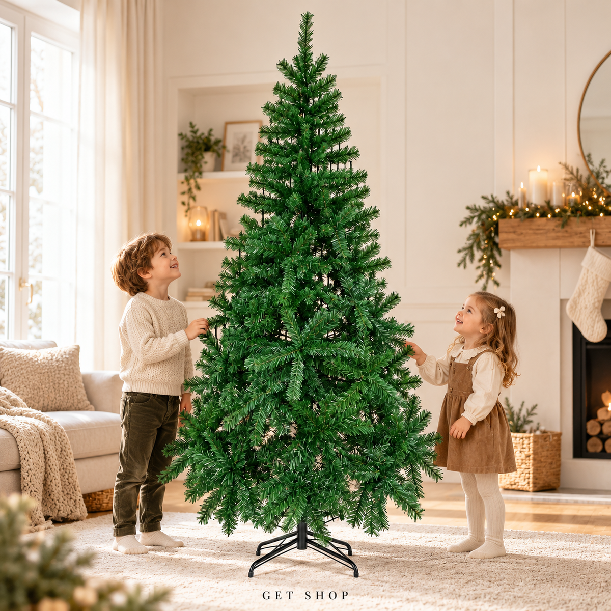 Novogodišnja jelka Nordic Elegance – 210 cm | 750 grančica