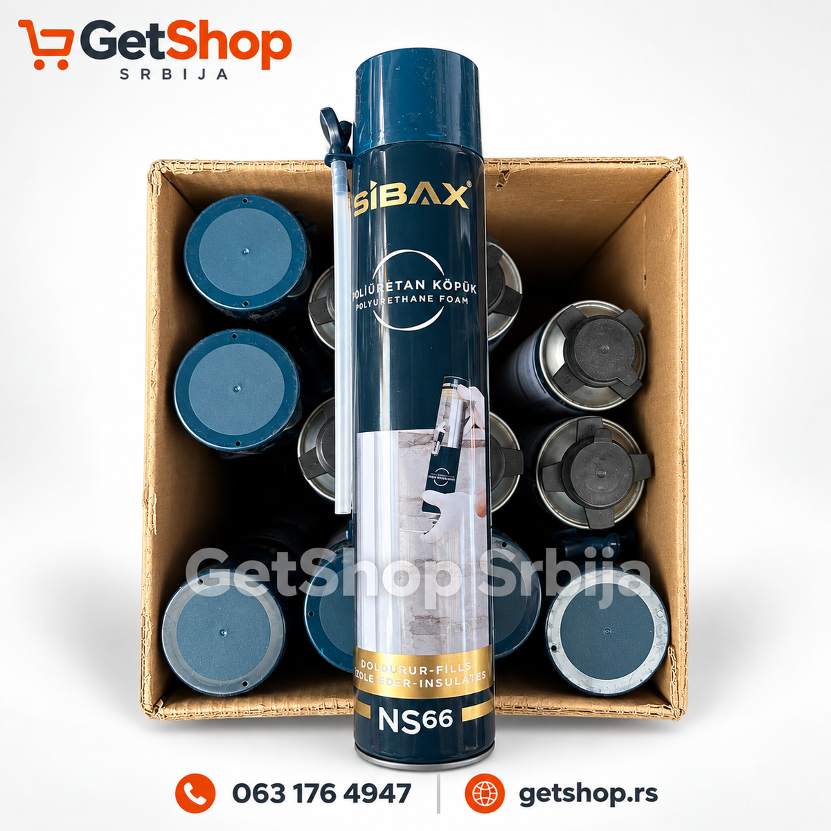 SIBAX NS66 PUR pena