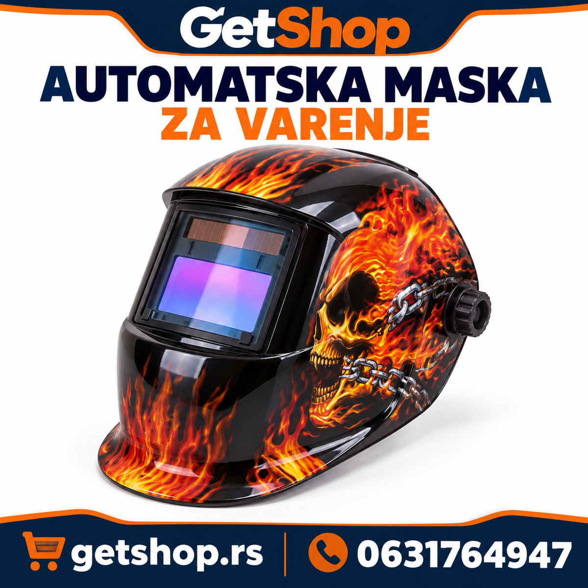 AUTOMATSKA MASKA ZA VARENJE SA SOLARNIM NAPAJANJEM