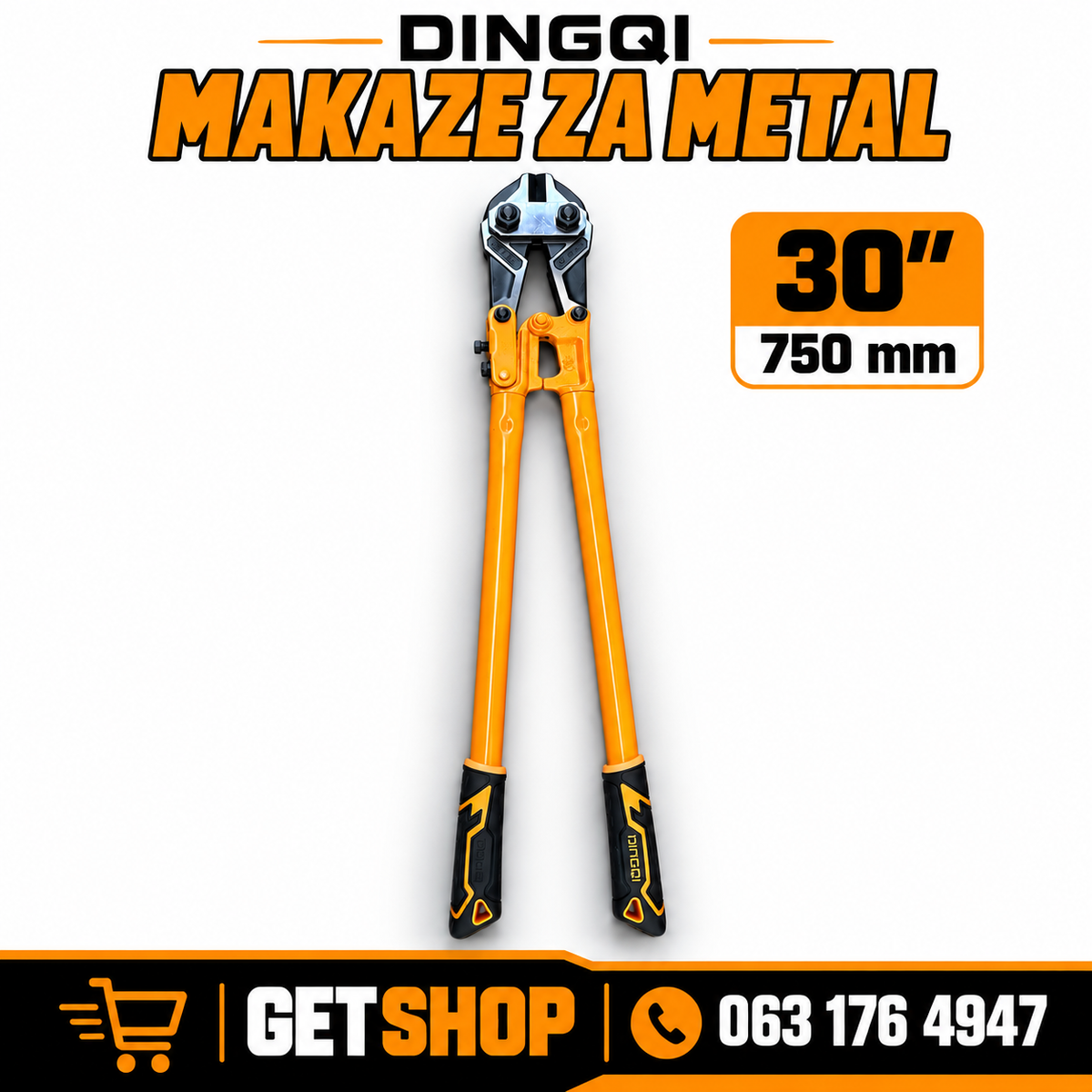 DINGQI makaze za metal – 450 / 600 / 750 mm