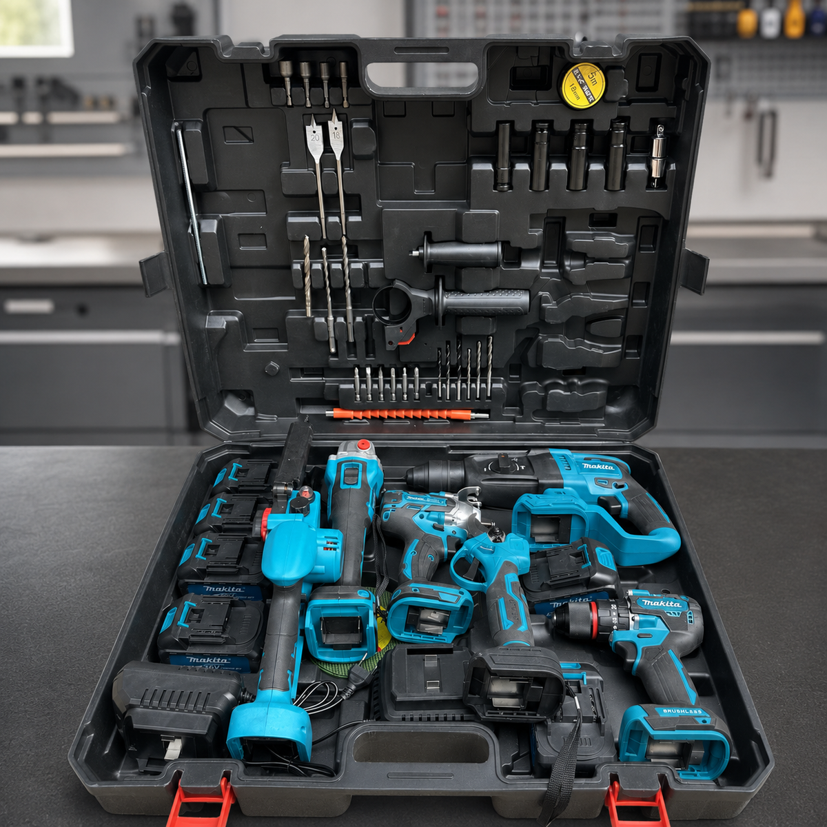 Akumulatorski set alata 6 u 1