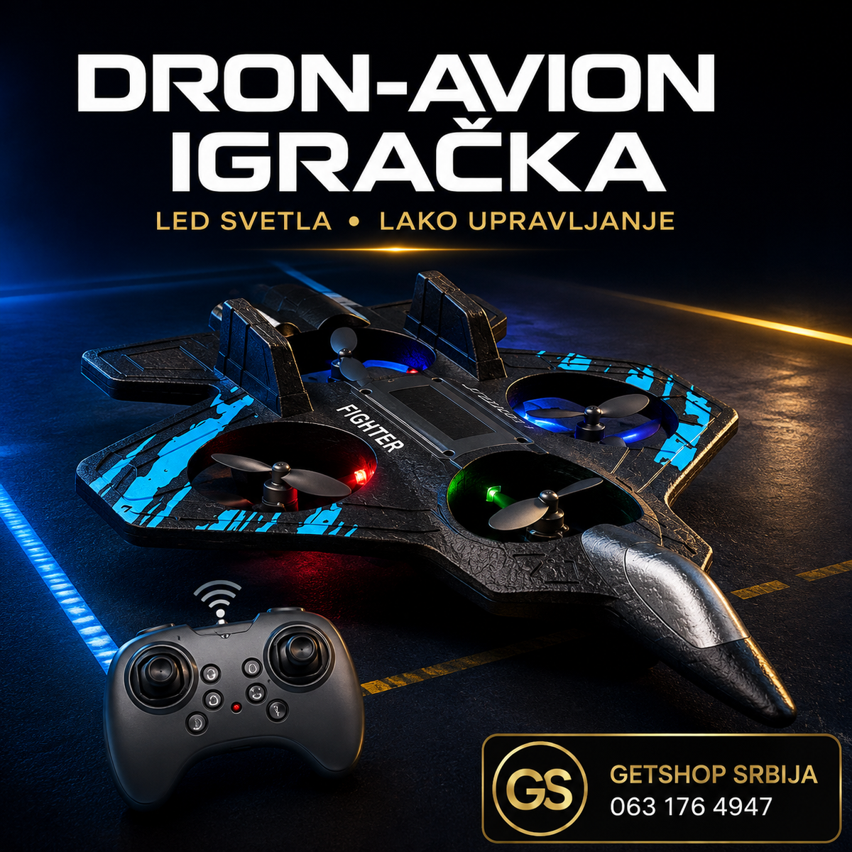 Avion na daljinsko upravljanje